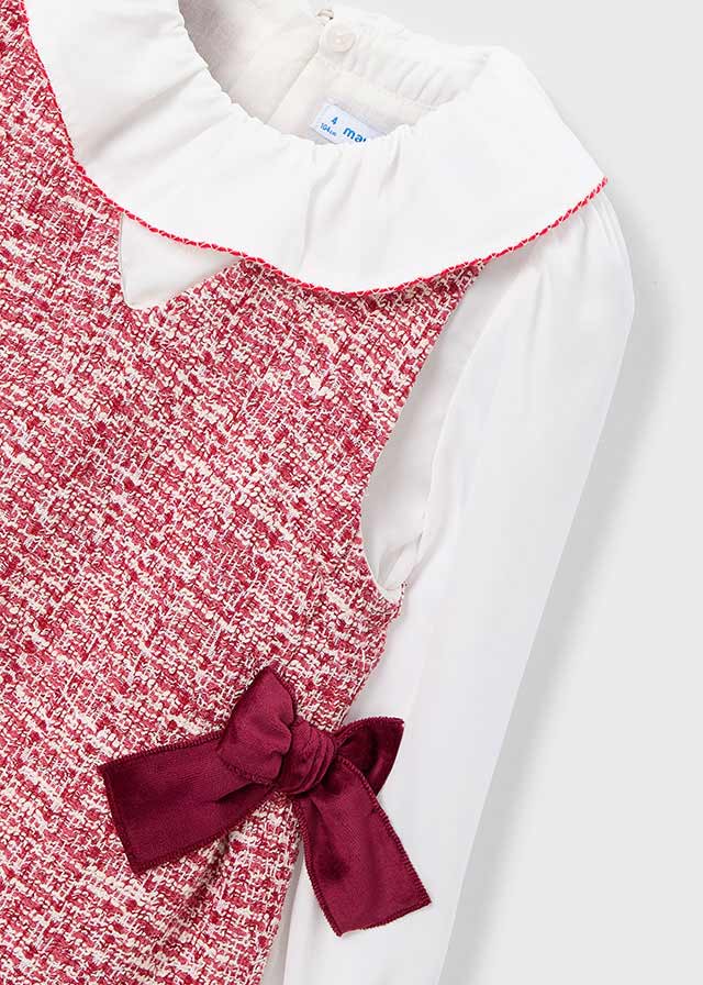 Vestido Cuello Cereza Mayoral diseño