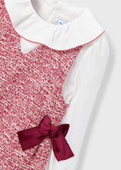 Vestido Cuello Cereza Mayoral diseño