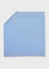 Cobija Toquilla Algodón Azul Cielo Mayoral Modelo