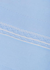 Cobija Toquilla Algodón Azul Cielo Mayoral Diseño