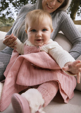 Cobija Toquilla Rosa Mayoral Modelo