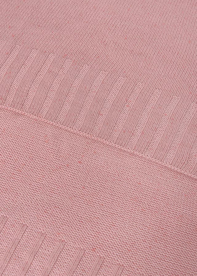 Cobija Toquilla Rosa Mayoral Detalle