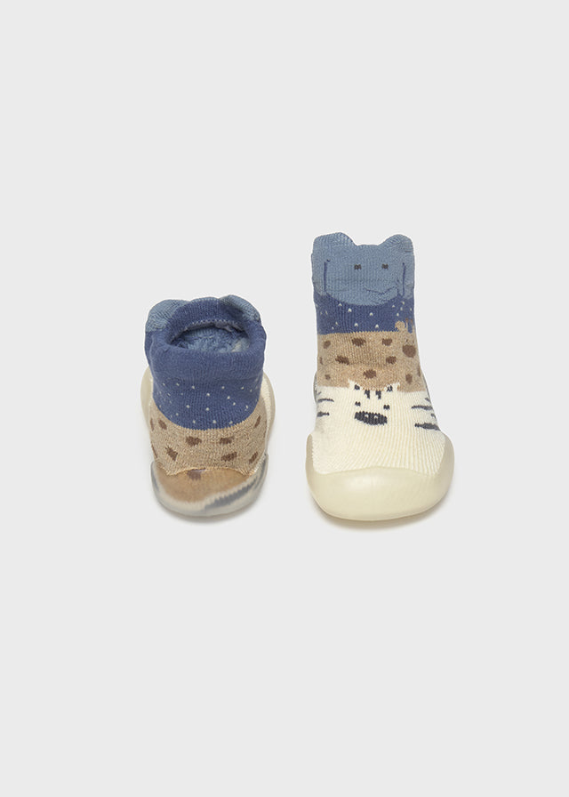 Medias con Suela Combinado Animales Mayoral