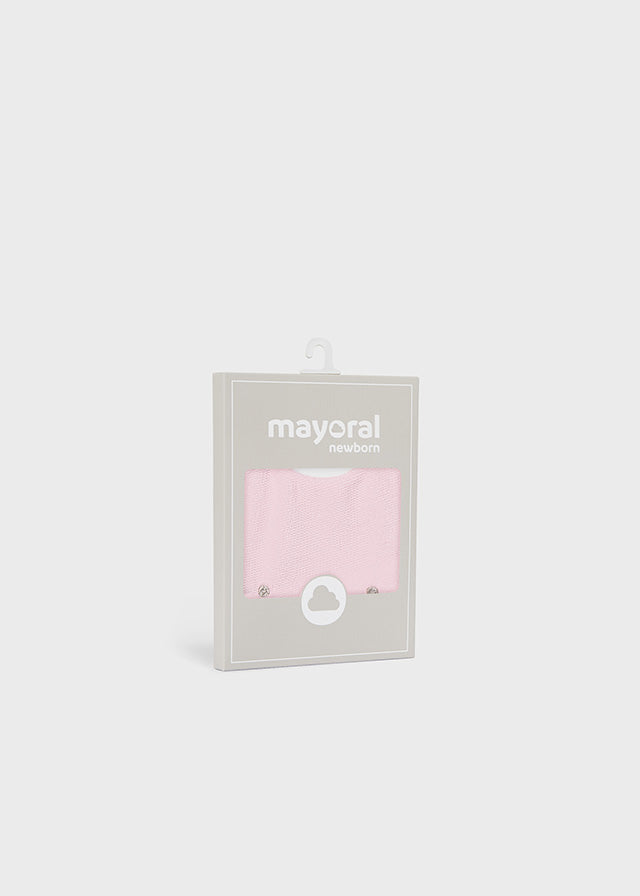 Set 2 Baberos Bordado Rosa Mayoral Caja