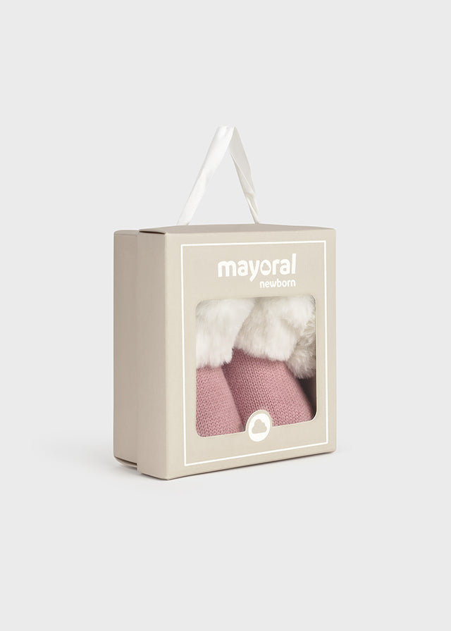 Botas Tricot New Born Rosa Mayoral Caja