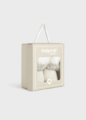 Botas Tricot New Born Champagne Mayoral Caja