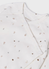 Set Primer Día Estampado Árboles Beige Mayoral Detalle