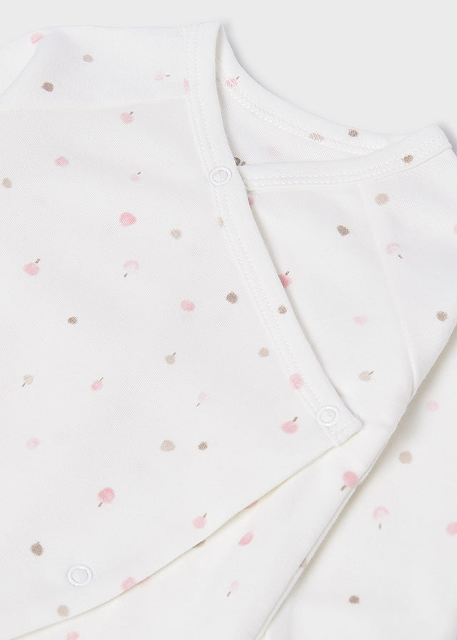 Set Primer Día Estampado Árboles Rosa Mayoral Estilo