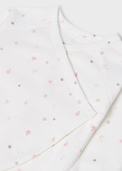 Set Primer Día Estampado Árboles Rosa Mayoral Estilo