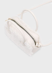 Bolso Peluche Blanco Mayoral