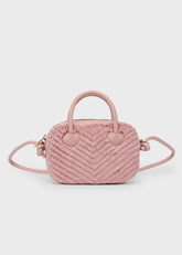 Bolso Peluche Palo Rosa Mayoral