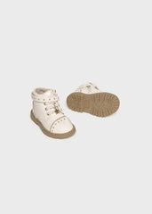 Botas Charol Taches Blanco Mayoral suela