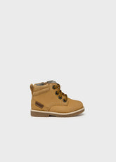 Botas Piel Nobuck Mostaza Mayoral