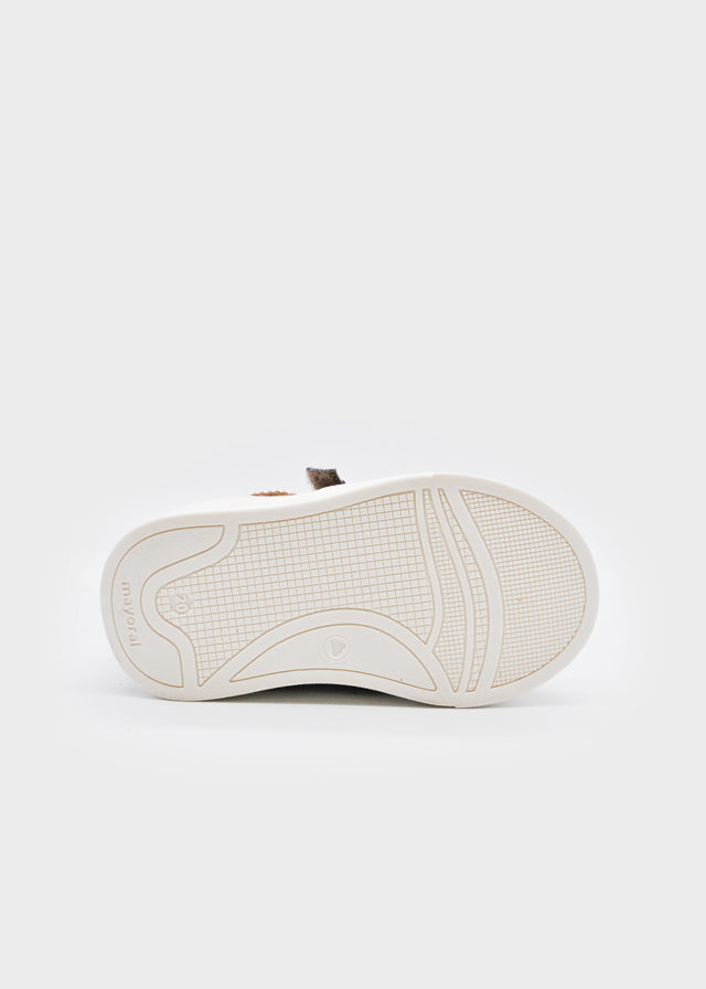 Tenis Bota Velcro Camel Mayoral Suela
