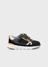Tenis Velcro Urbano Negro Gris Mayoral