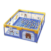 Corral De Juegos Con Pelotas Oso Astronauta