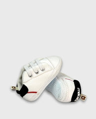 Tenis Sin Suela Blanco Detalle Navy Melosos Estilo