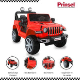 Camioneta Wrangler Speed Rojo