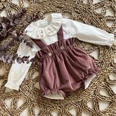 Conjunto Camisa Detalle Flores Martín Aranda