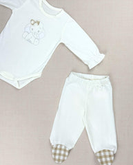 Set Primer Dia Cuadros Beige Detalles