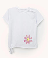 Blusa Detalle Flor Lentejuela