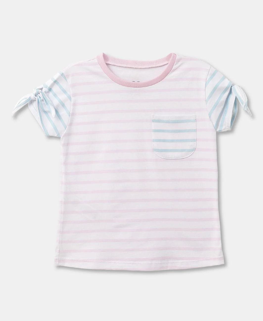 Blusa Rayas Detalle Bolsillo