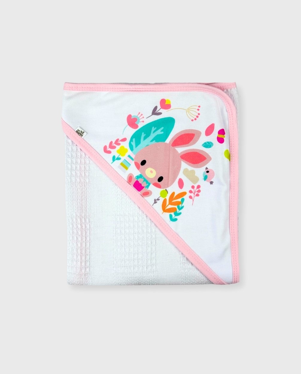 Cobija Tela Galleta Bordado