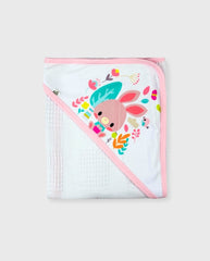 Cobija Tela Galleta Bordado