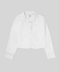 Camisa para niña blanca manga larga ideal para vestir