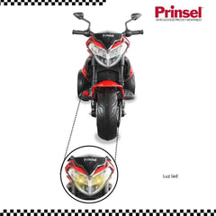 Moto Electrica Para Niños Velocity Rojo