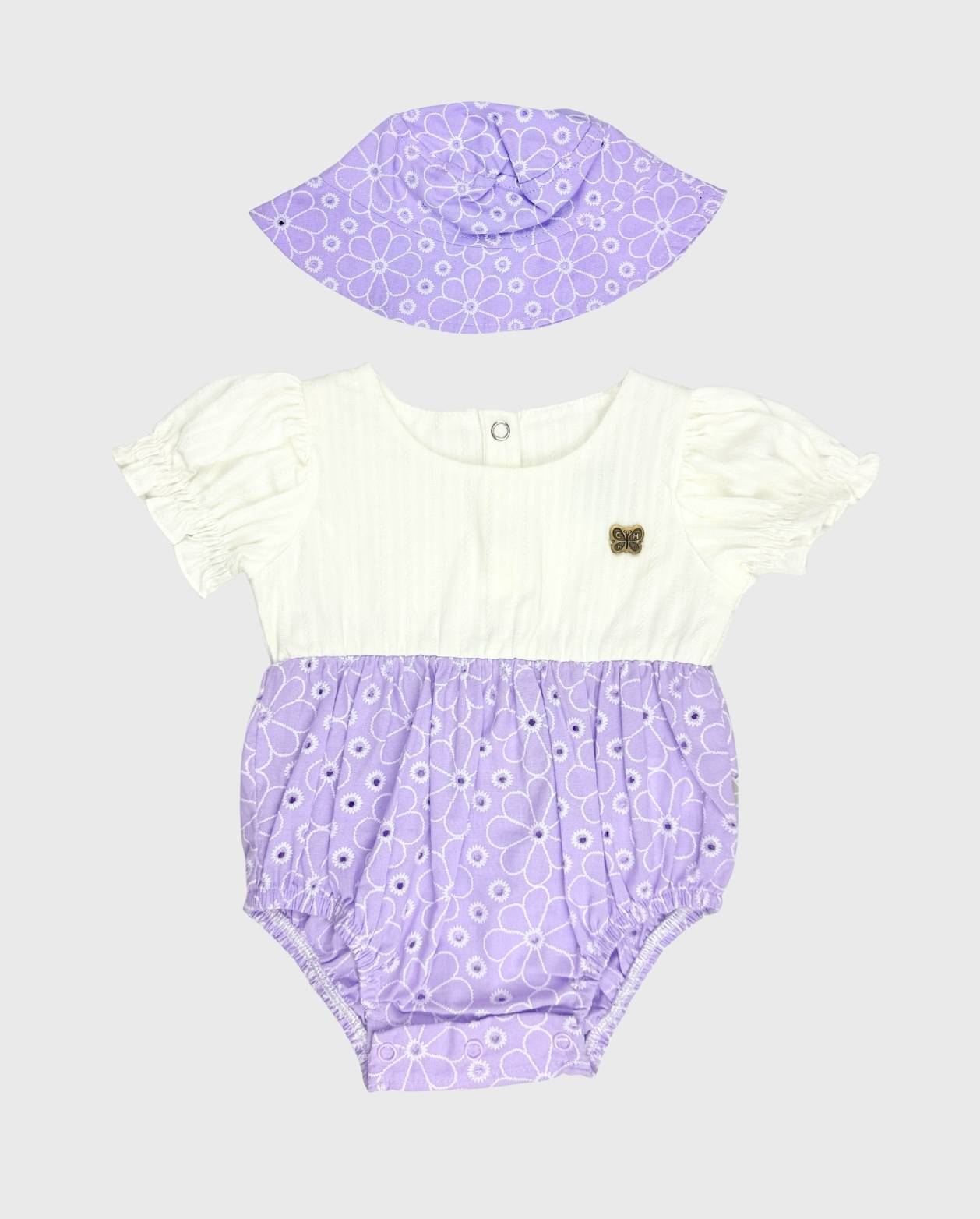 Body Ojalillo Con Pava Morado