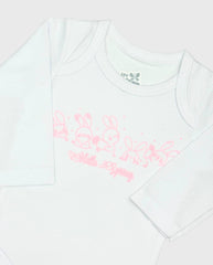 Set 6 Piezas Body Manga Larga Niñas