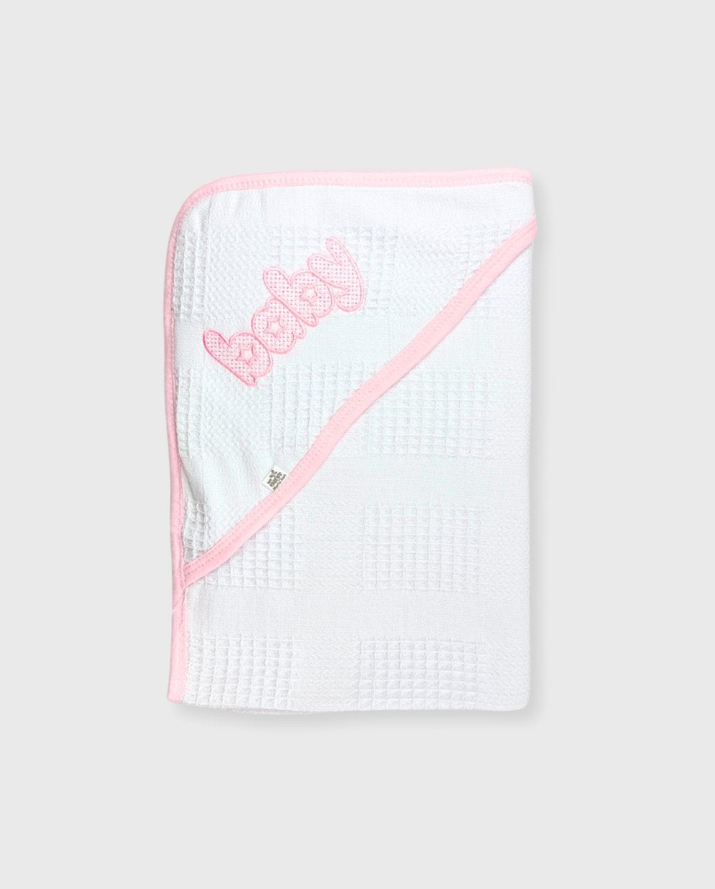 Cobija Con Capota Bordado Baby