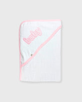 Cobija Con Capota Bordado Baby