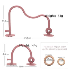 Jueguete Estimulación Temprana Silicona Rosa