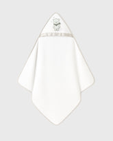 Toalla Capota Bordado Surtido Gris