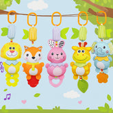 Sonajero Largo Peluche con Rasca Encías