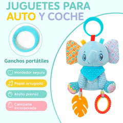 Peluche Sonajero Elefante Estimulación