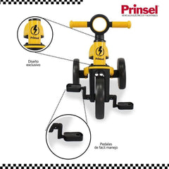 Balance Bike 2 En 1 Forza Amarilla