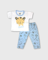 Pijama Pantalón Estampado Tigre Blue