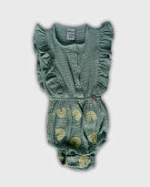 Body Gasa Estampado Arcoiris Verde