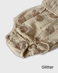 Body Gasa Estampado Arcoiris Brillo