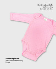 Set 3 Camisillas Interior Niña Rosa Pink