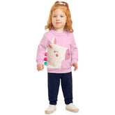 Conjunto Infantil Unicornio Interactivo Invierno Para Niña