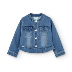 Chaqueta Denim Bolsillo Bolero