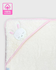 Cobija Conejo Rosa 100% Algodón El Bebé Feliz Pink