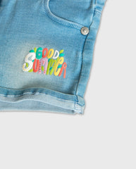 Conjunto Short Arcoiris Boboli Demin