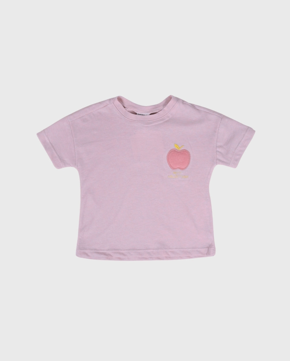 Blusa Detalle Manzana rosa