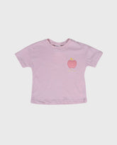 Blusa Detalle Manzana rosa