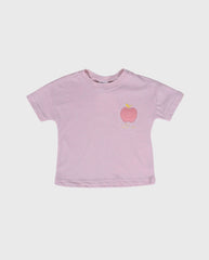 Blusa Detalle Manzana rosa